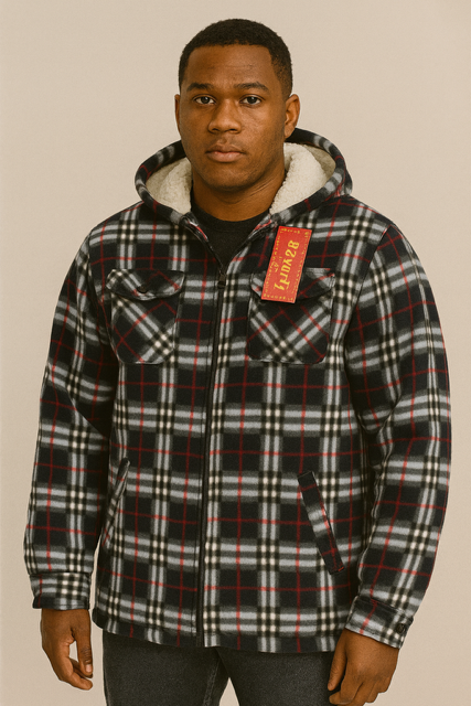 Men's Beverly Sherpa Lined Flanell Jacket