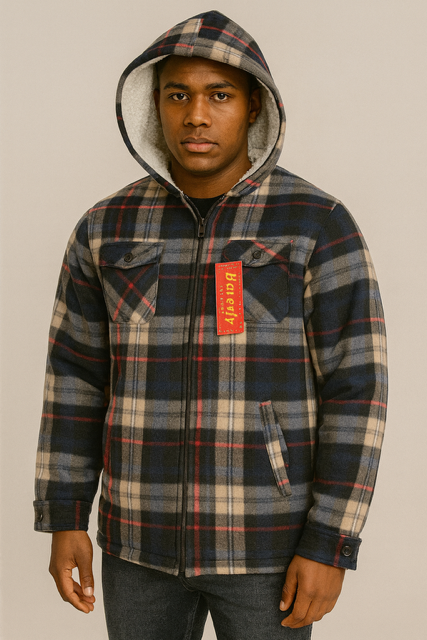 Men's Beverly Sherpa Lined Flanell Jacket