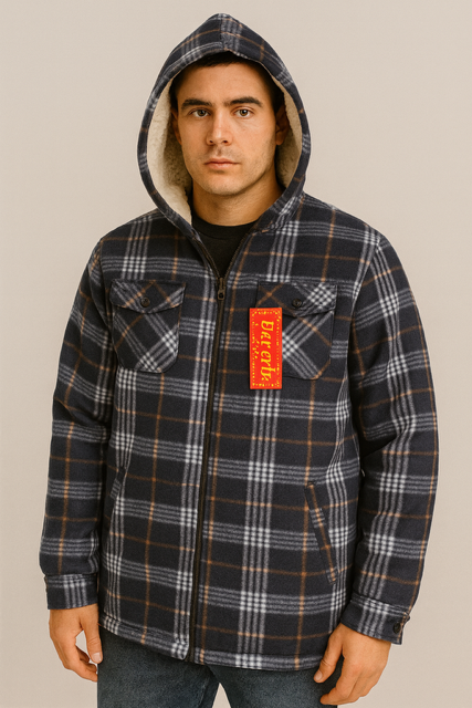Men's Beverly Sherpa Lined Flanell Jacket