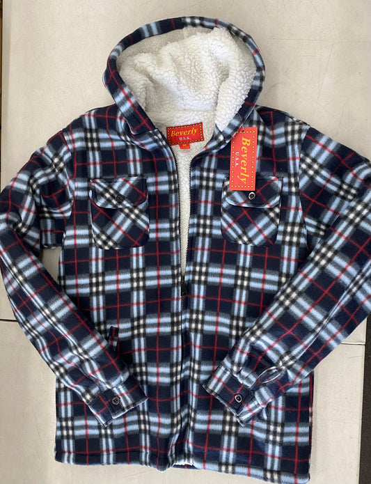 Men's Beverly Sherpa Lined Flanell Jacket
